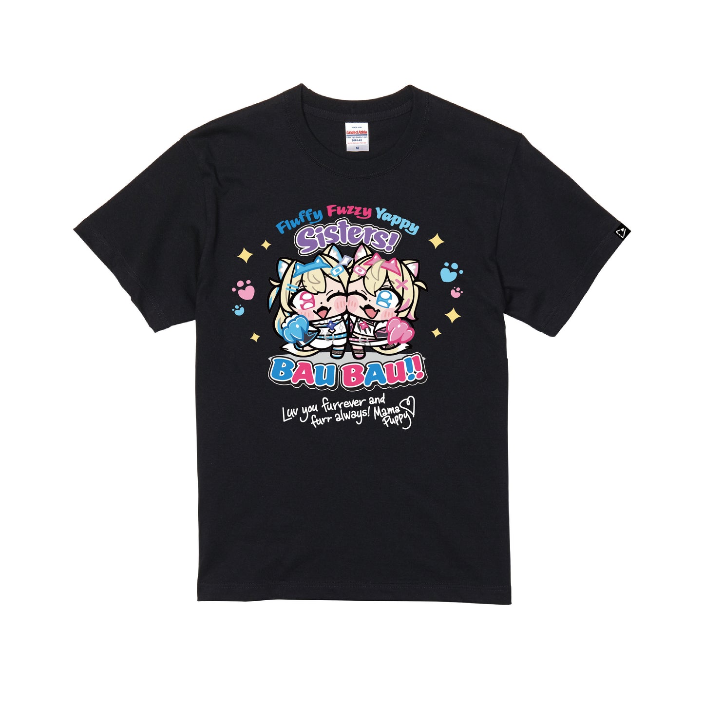 タレントプロデュースTシャツ(FUWAMOCO) black image