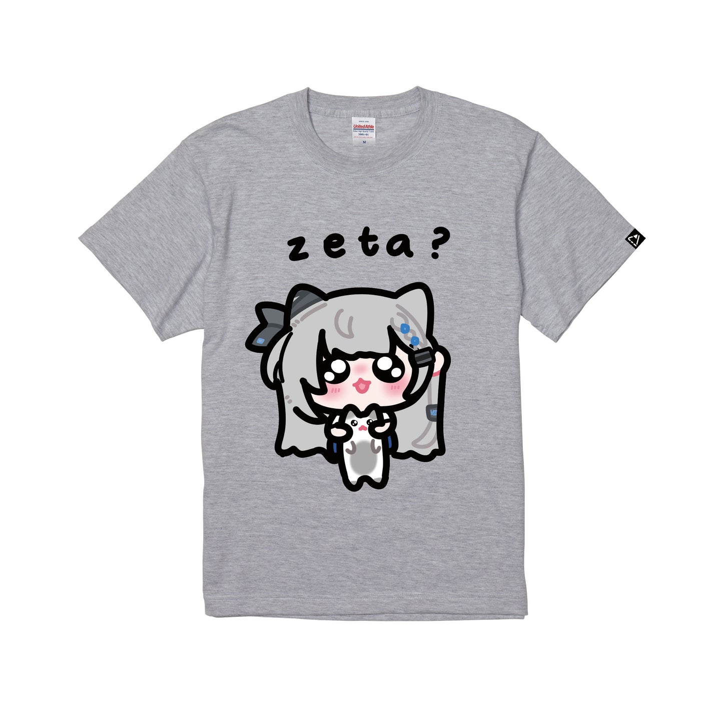 タレントプロデュースTシャツ(ベスティア・ゼータ) ash image