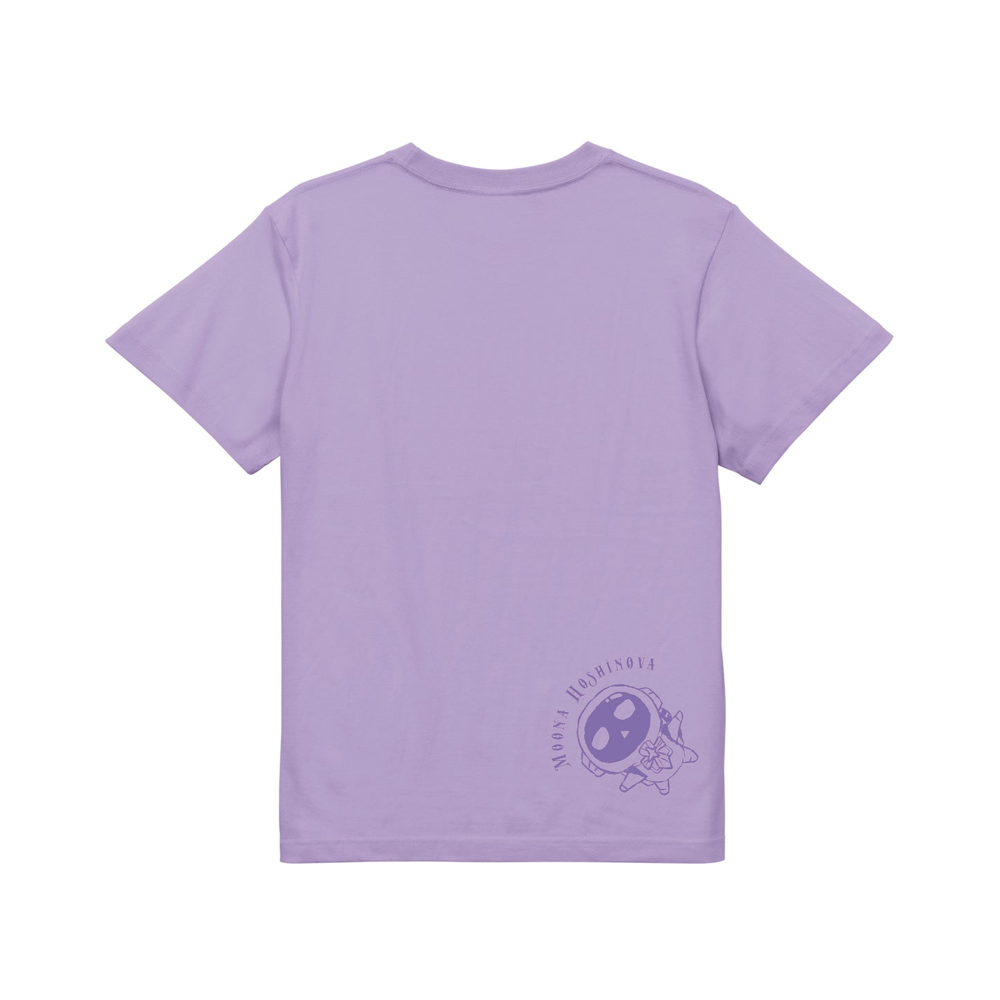 タレントプロデュースTシャツ(ムーナ・ホシノヴァ) light-purple image