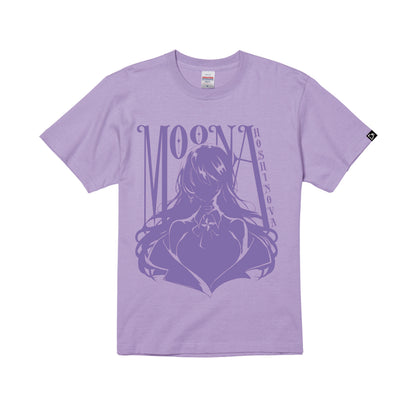 タレントプロデュースTシャツ(ムーナ・ホシノヴァ) light-purple image