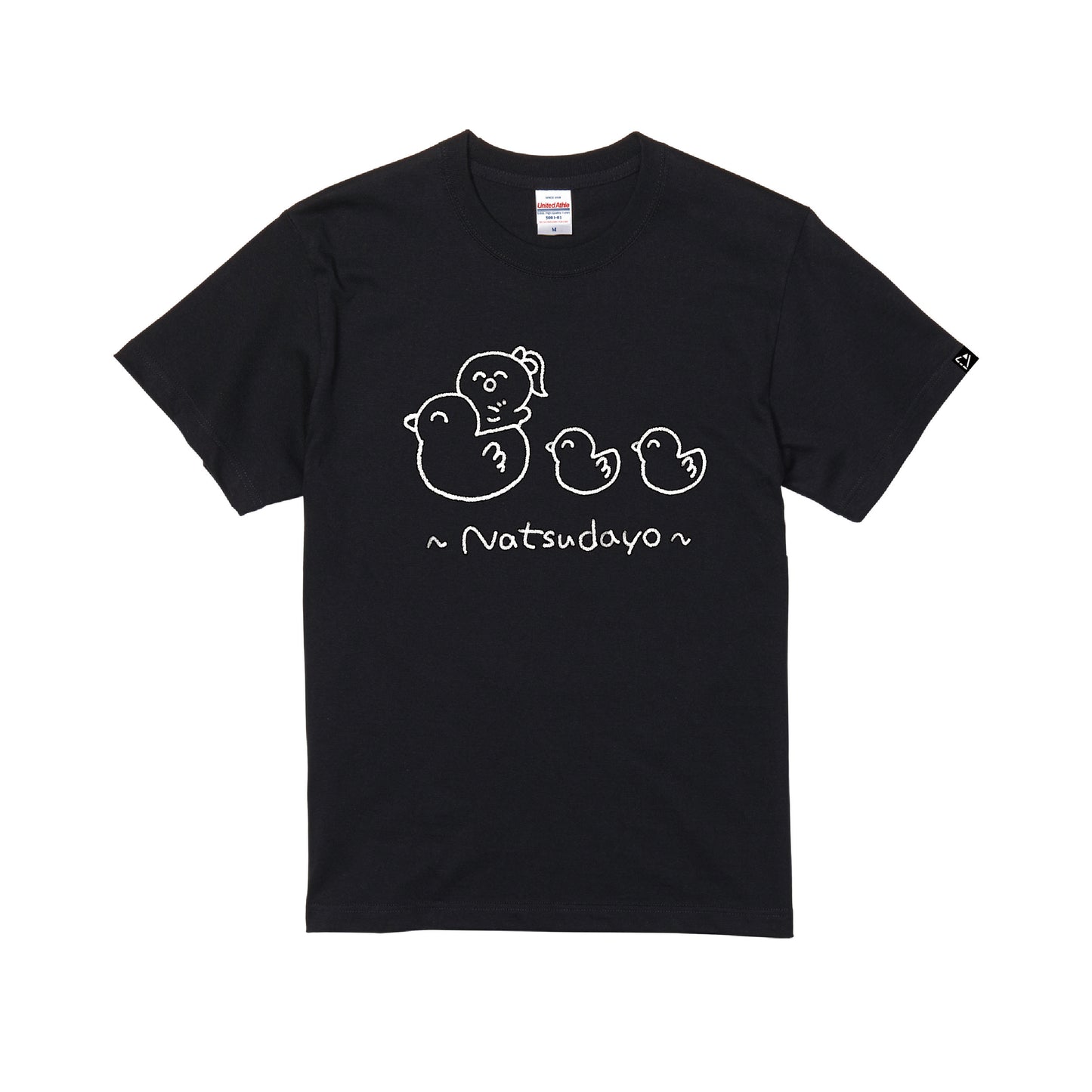 タレントプロデュースTシャツ(風真いろは) black image