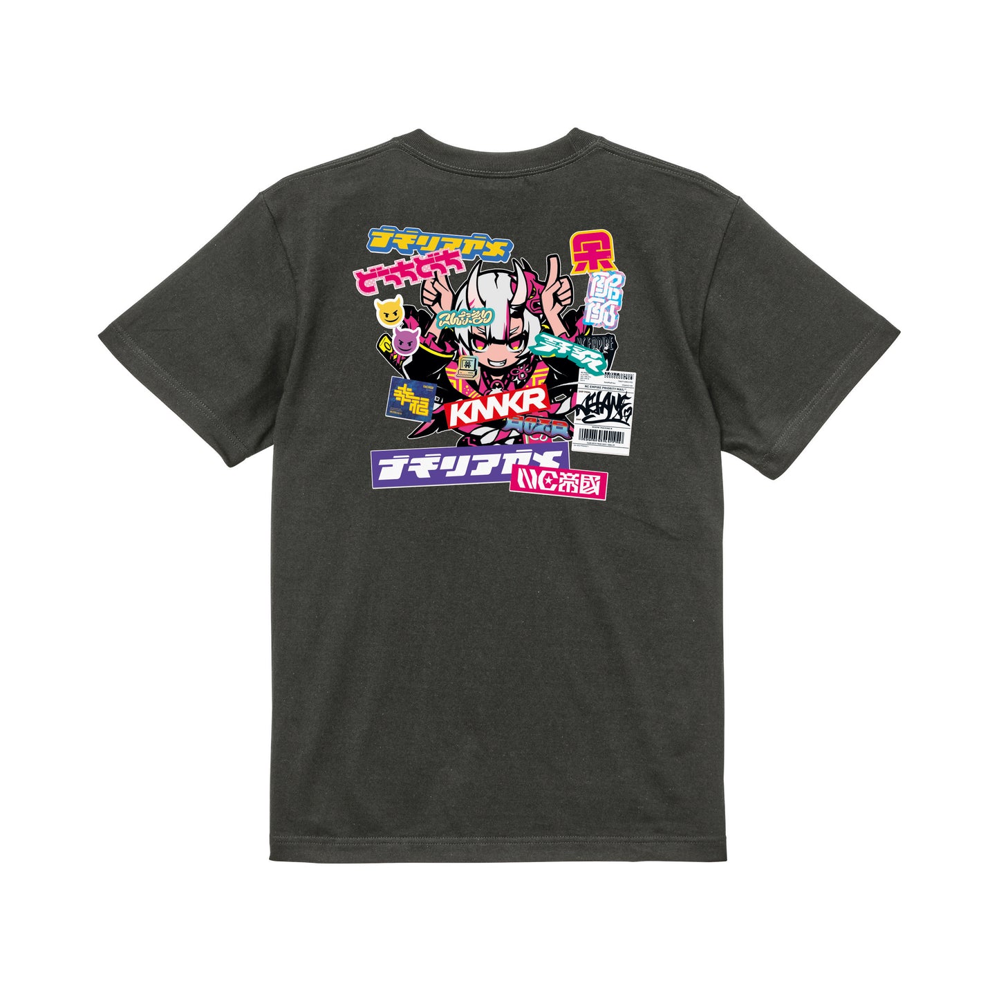 クリエイタープロデュースTシャツ(NC帝國) hazy-black image