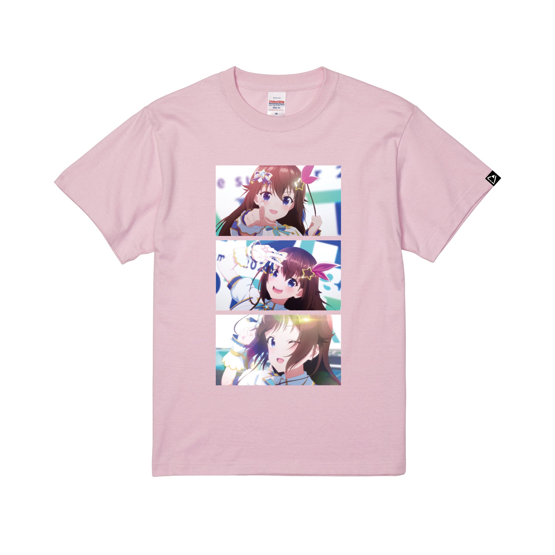 コラボレーションTシャツ(青春アーカイブ) light-pink image