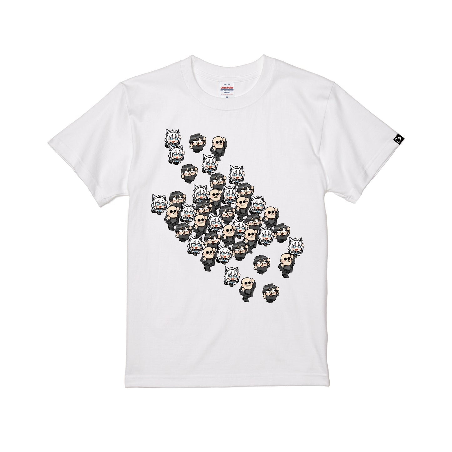 コラボレーションTシャツ(わしゃがなTV) white image