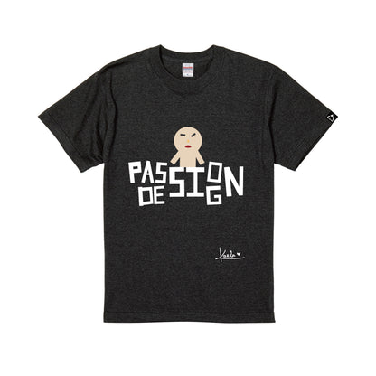 タレントプロデュースTシャツ(カエラ・コヴァルスキア) heather-black image