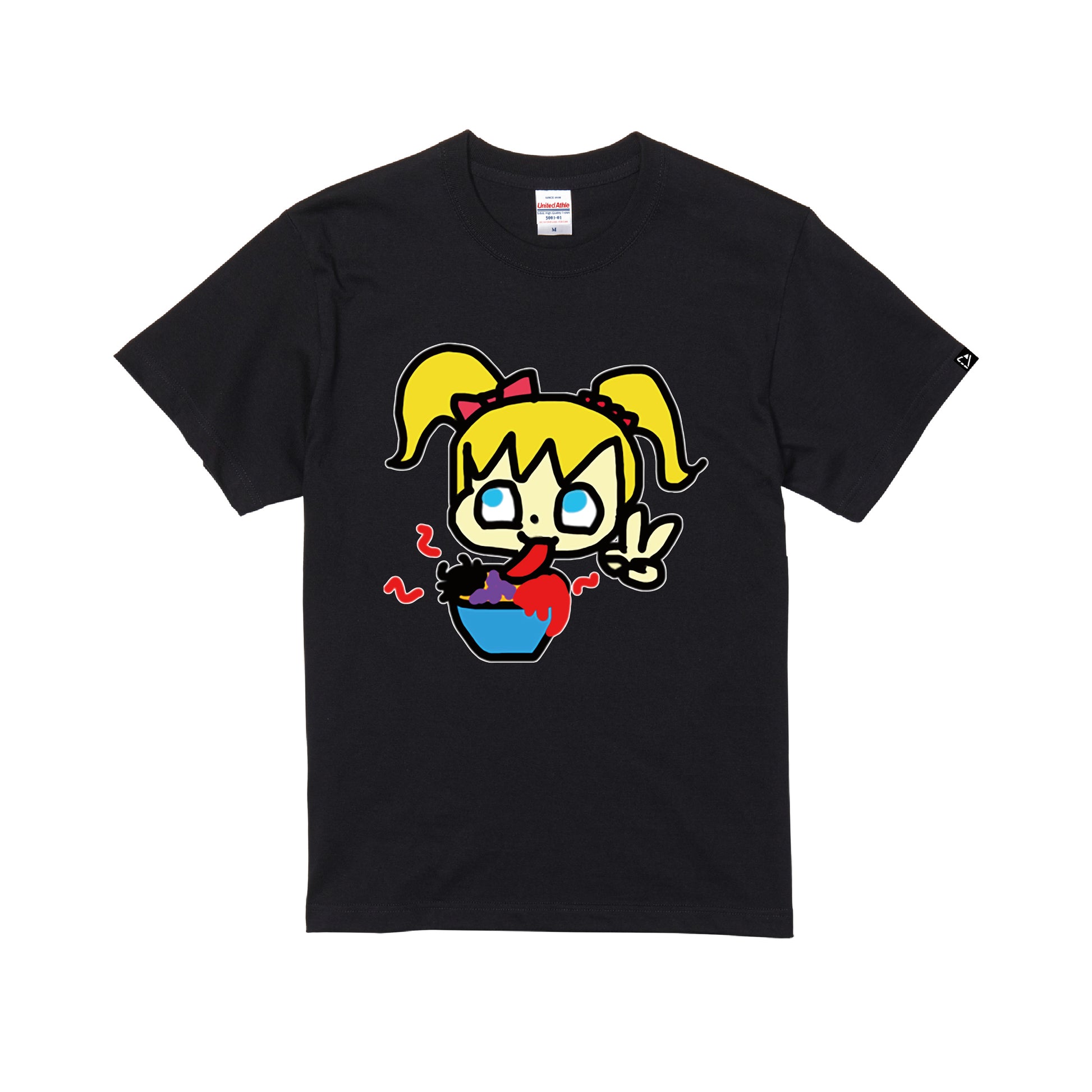 タレントプロデュースTシャツ(赤井はあと) black image